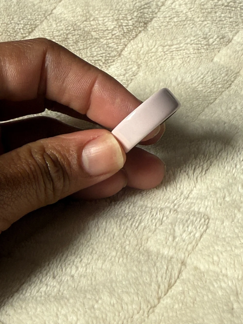 Oura Ring 4 Ceramic – Petal Pink | Size 6 | Like New